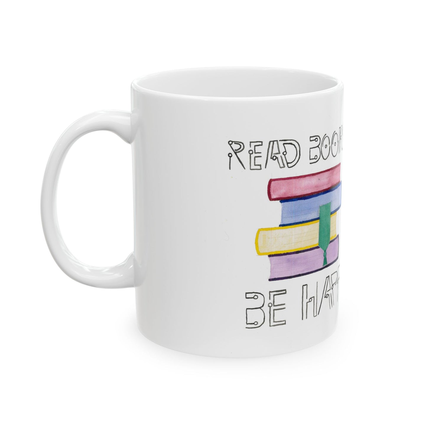 Read Books - Ceramic Mug, 11oz