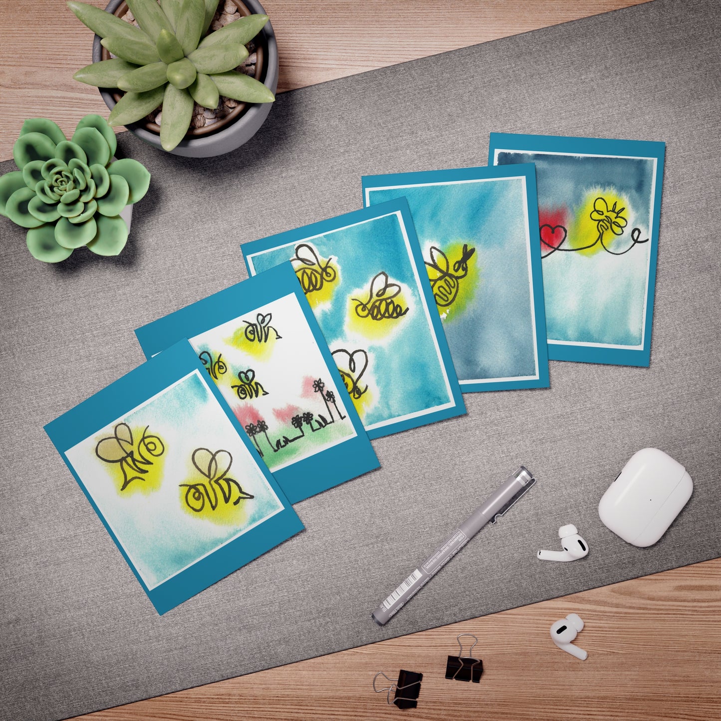 Bees!!! Greeting Cards