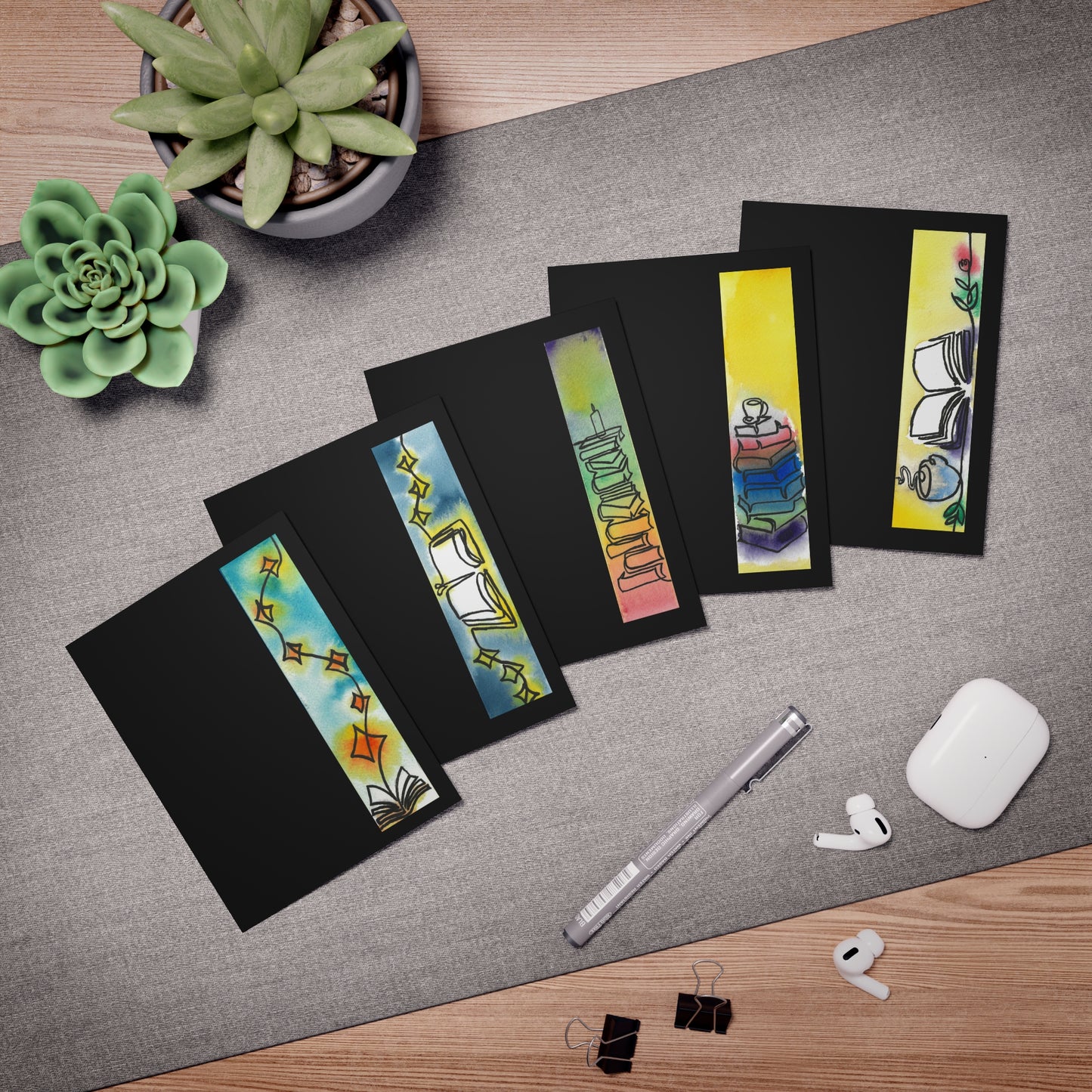 Books Books Books! Cards Set