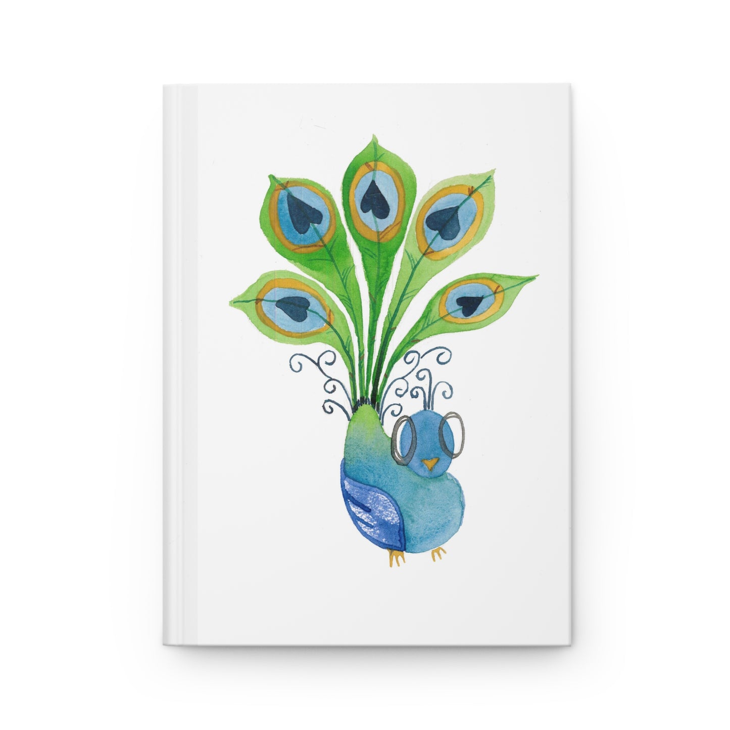 Peacock - Hardcover Journal Matte