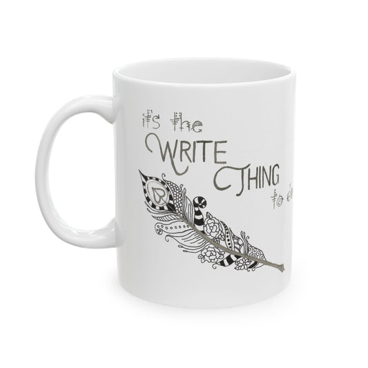 Write Thing - Ceramic Mug, 11oz