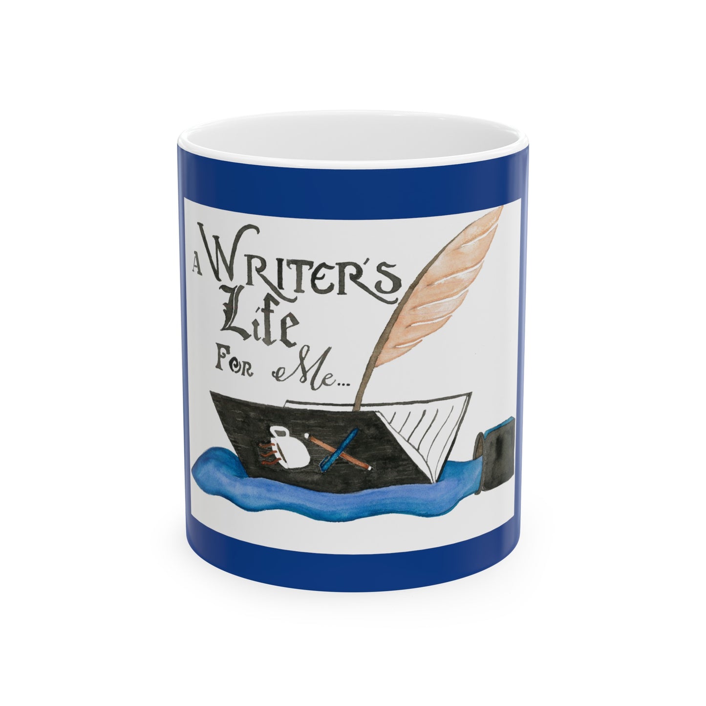 Writer's Life Ceramic Mug, 11oz