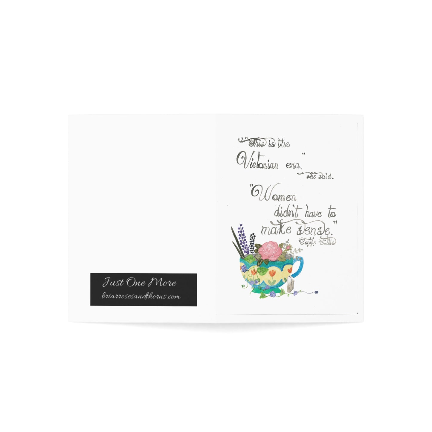 Victorian Era Women Greeting Cards