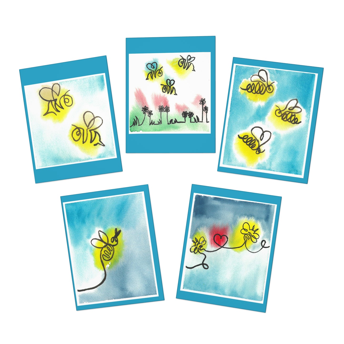 Bees!!! Greeting Cards
