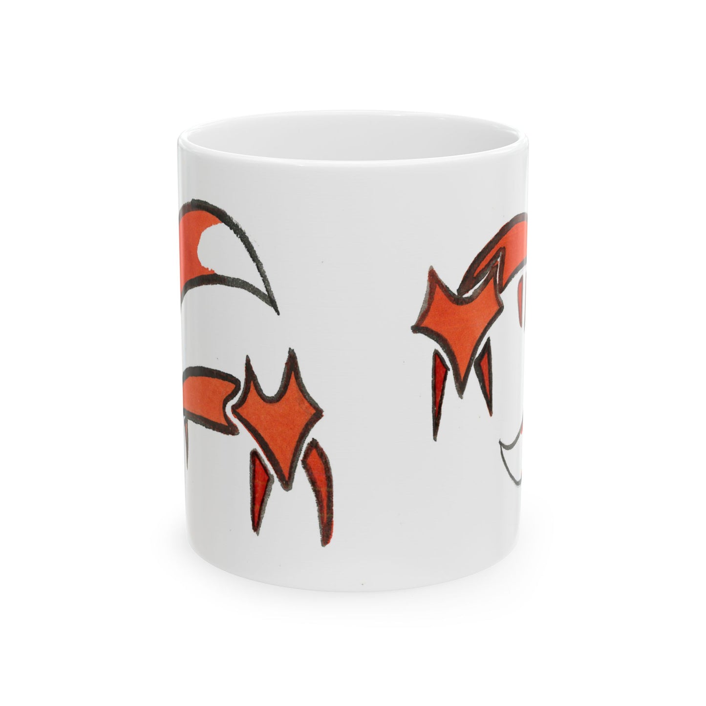 Foxes - Ceramic Mug, 11oz