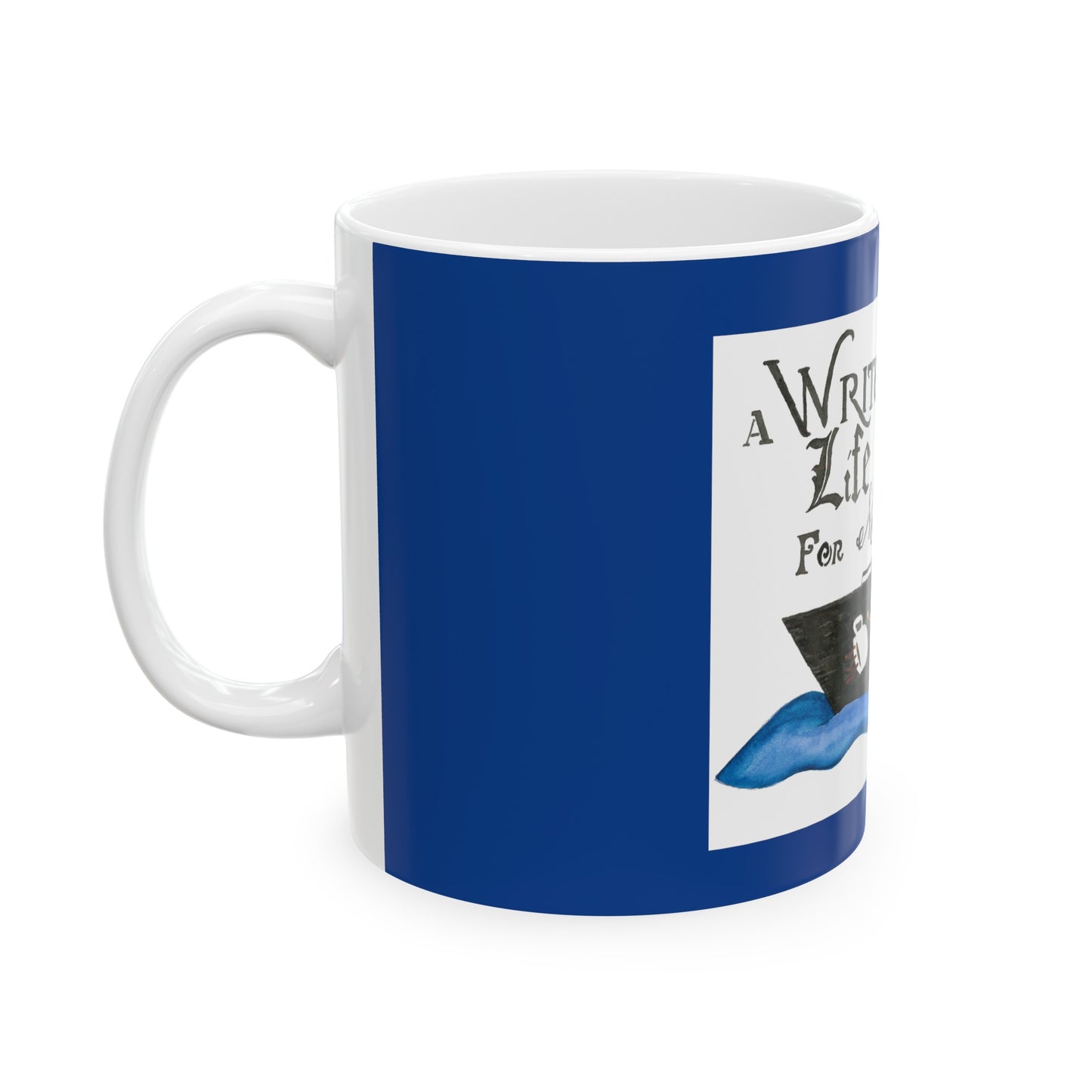 Writer's Life Ceramic Mug, 11oz